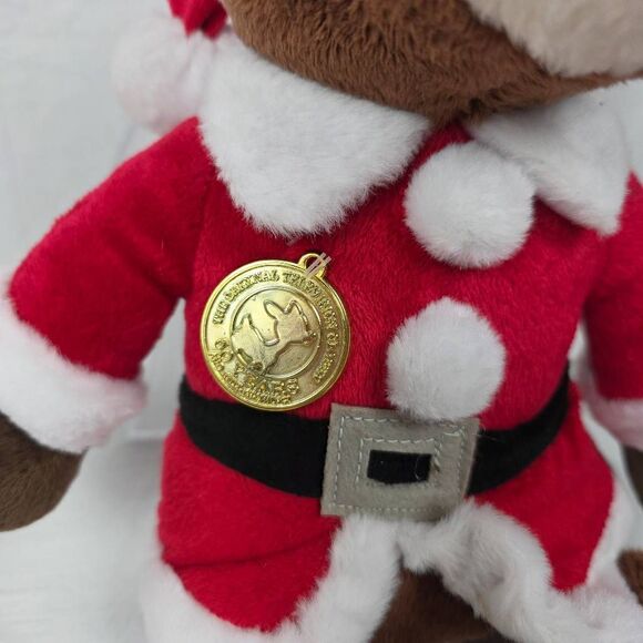 DanDee Rudolph 50th Anniversary Santa Plush Reindeer - Picture 4 of 7